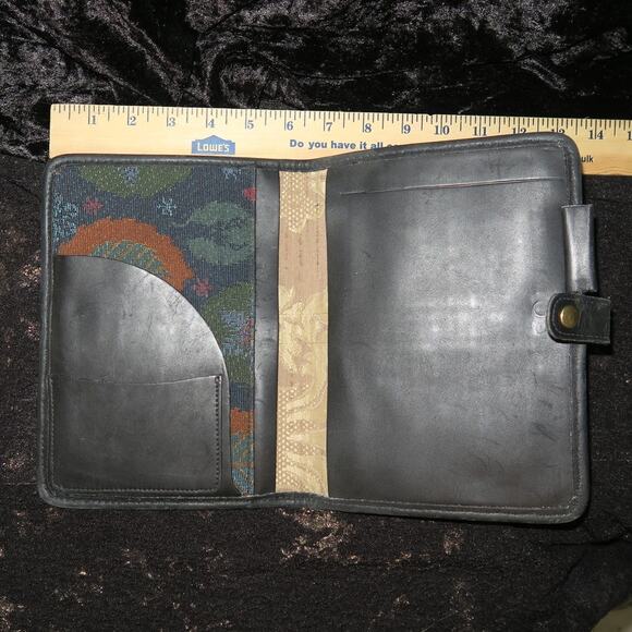 Vintage Leather Trim Day-Timer Planner Seddon Ryan Wylde boho READ Witch Nature - Picture 7 of 12